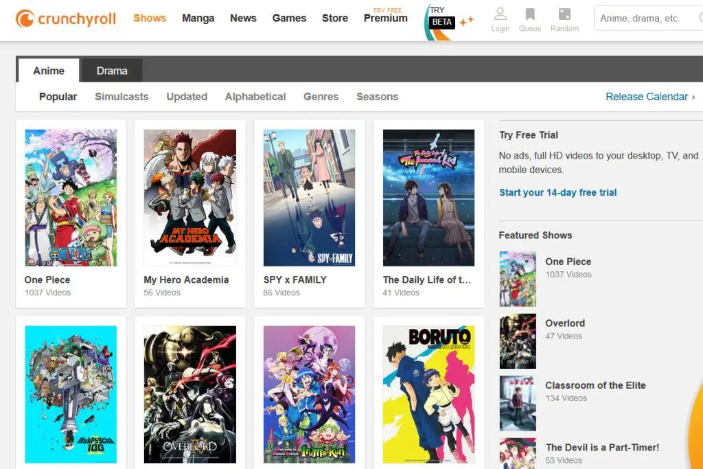 Rekomendasi Situs Nonton Anime Gratis & Legal 2024