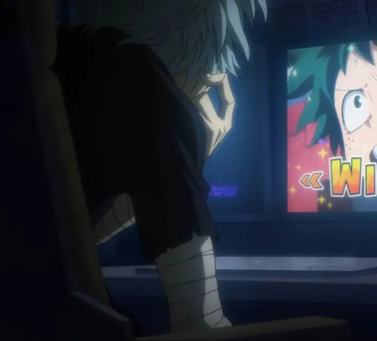Menikmati Anime di Rumah Karakter anime menonton televisi