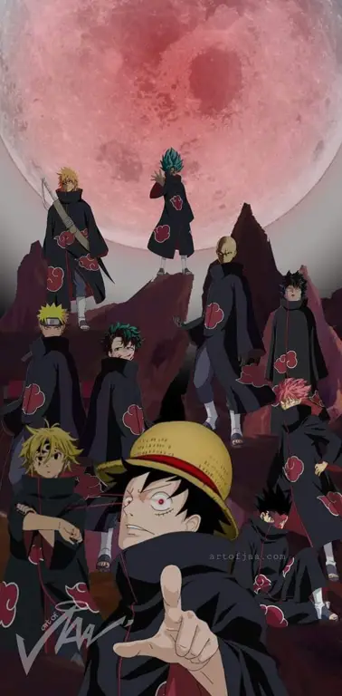 Beragam Karakter Anime Favorit Gambar berbagai karakter anime