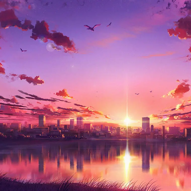 Keindahan Animasi Anime Adegan anime yang penuh aksi dan petualangan