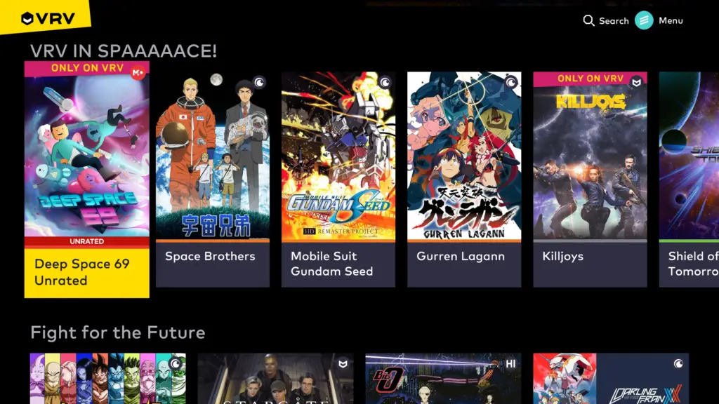 Opsi Streaming Anime Legal Gambar yang menunjukkan berbagai pilihan platform streaming anime legal