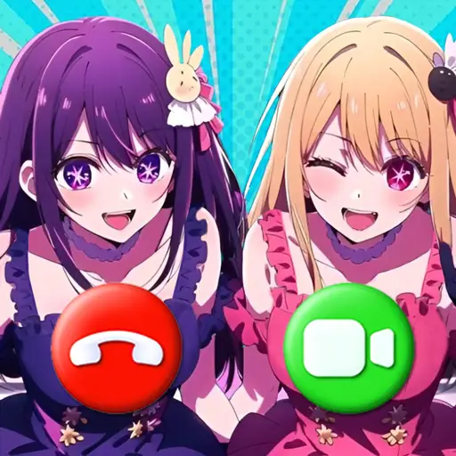 Seseorang menonton anime di ponselnya