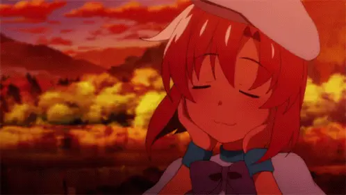 Ilustrasi penggemar anime yang menikmati anime Penggemar anime yang bahagia menonton anime