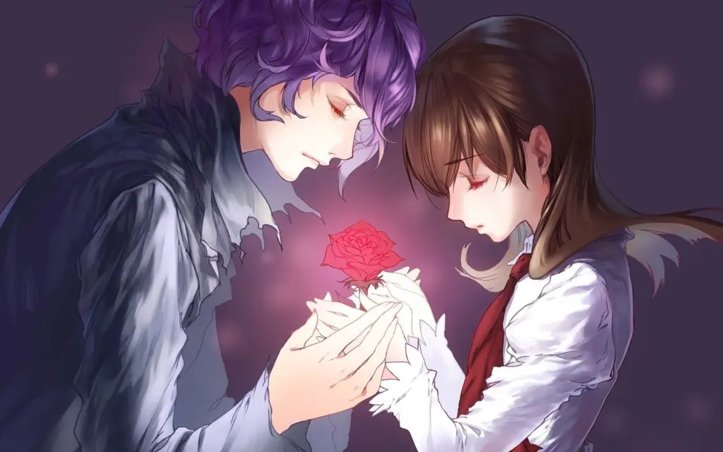 Anime romantis dengan kisah cinta yang mengharukan Pasangan romantis dalam anime