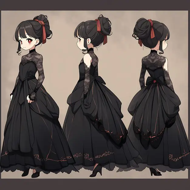 Ilustrasi berbagai karakter anime Berbagai karakter anime dari berbagai genre