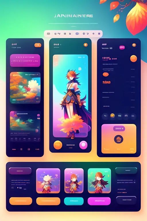 Aplikasi Anime: Perbandingan Antarmuka Perbandingan antarmuka beberapa aplikasi anime