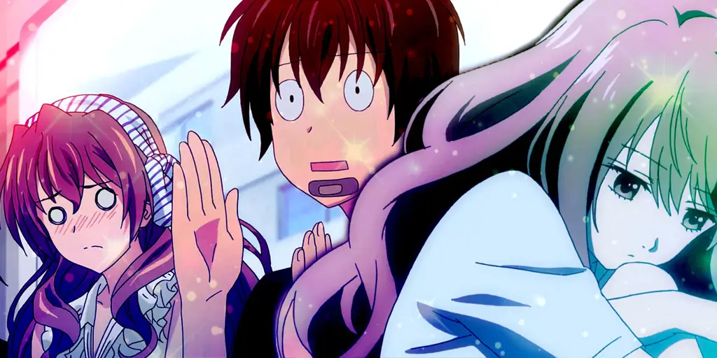 Menonton Anime Bersama Teman dan Keluarga Gambar penggemar anime yang gembira menonton bersama