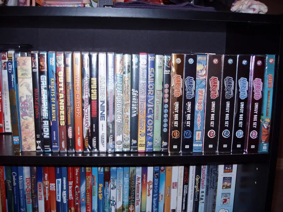 Koleksi DVD Anime Gambar koleksi DVD anime
