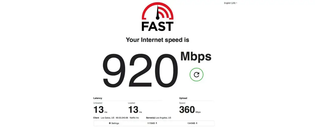 Kecepatan Internet yang Optimal Gambar pengujian kecepatan internet yang cepat