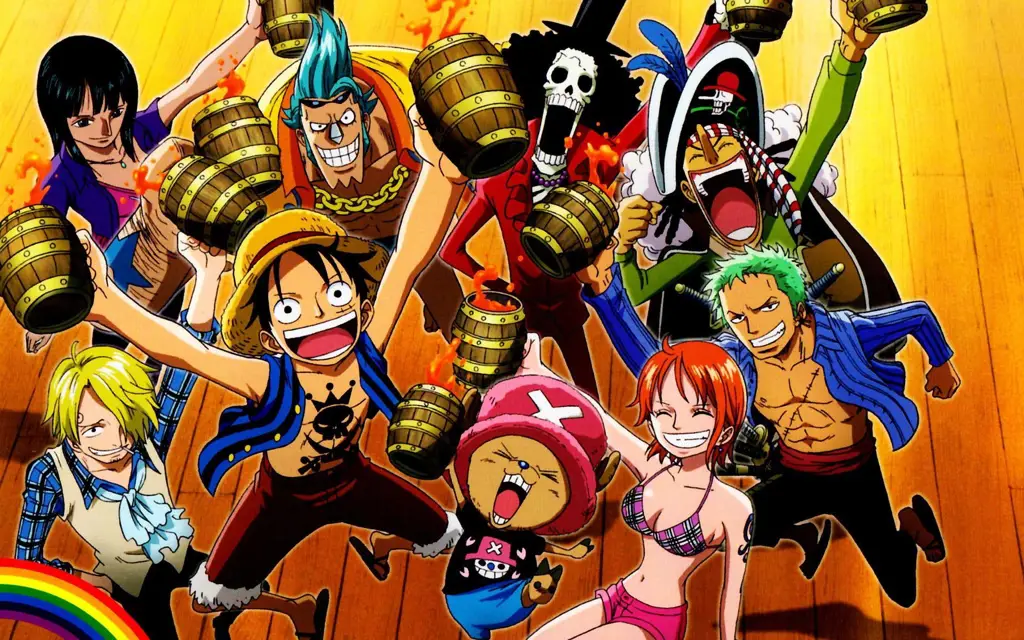 Para Karakter One Piece yang Ikonik Gambar para karakter One Piece