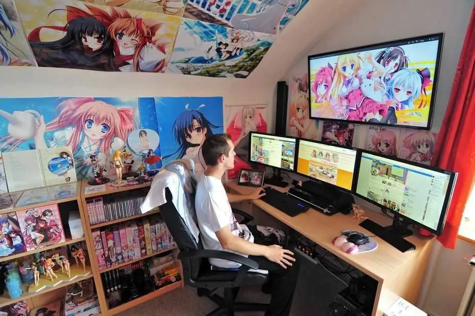 Cara membuat suasana menonton anime yang nyaman Susunan menonton anime yang nyaman