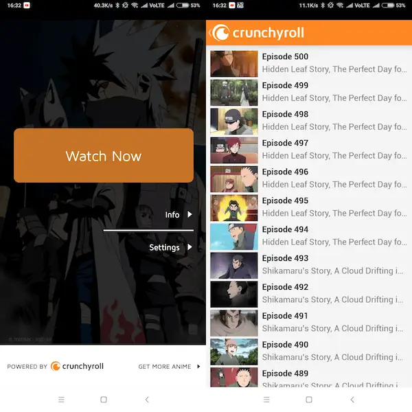 Aplikasi Anime Terbaik di Android Gambar berbagai aplikasi anime untuk Android