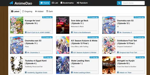 Antarmuka Situs Streaming Aman dan Terpercaya Gambar antarmuka website streaming anime yang aman dan terpercaya