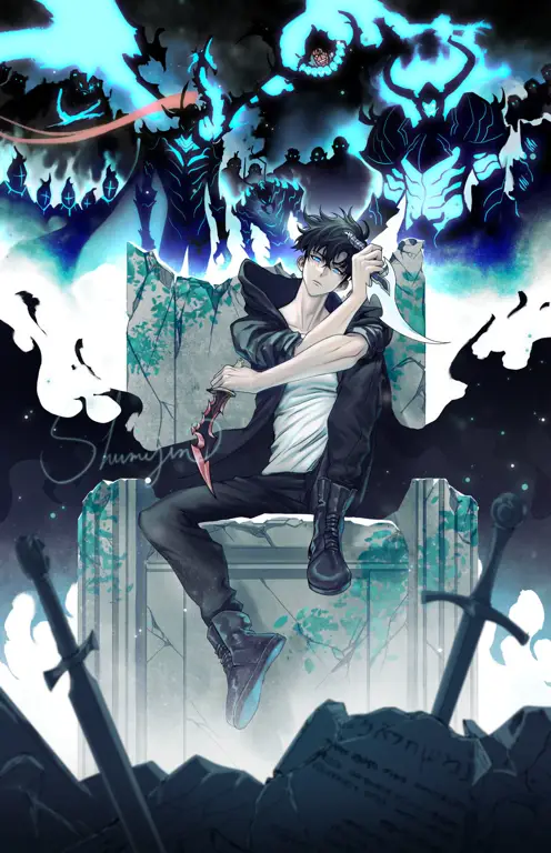 Sung Jinwoo, Hunter Terkuat Karakter utama Sung Jinwoo dalam anime Solo Leveling