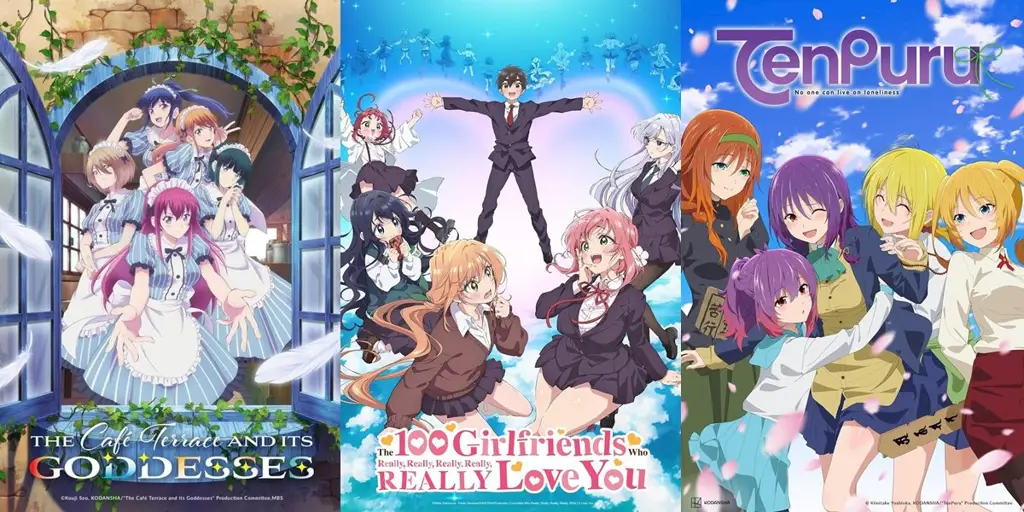 Daftar Anime Harem Romantis yang Wajib Ditonton