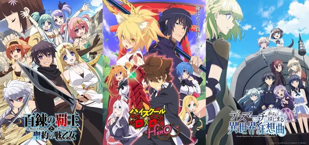 Anime Harem Terbaik dengan Rating Tertinggi di MyAnimeList