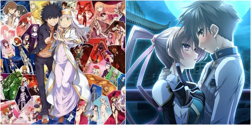 Aneka adegan seru dari berbagai anime harem Adegan-adegan menarik dari berbagai anime harem