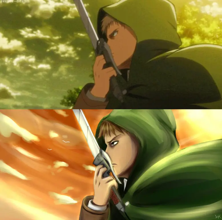 Attack on Titan Gambar cuplikan adegan anime Attack on Titan