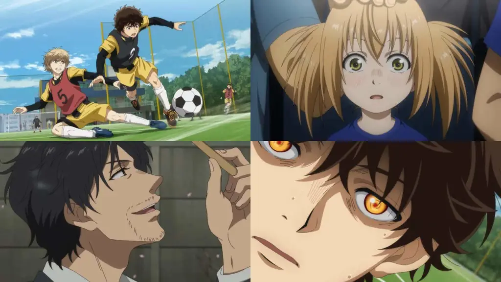 Aoi Kunigami, sang protagonis Karakter utama Aoi Kunigami dalam Ao Ashi