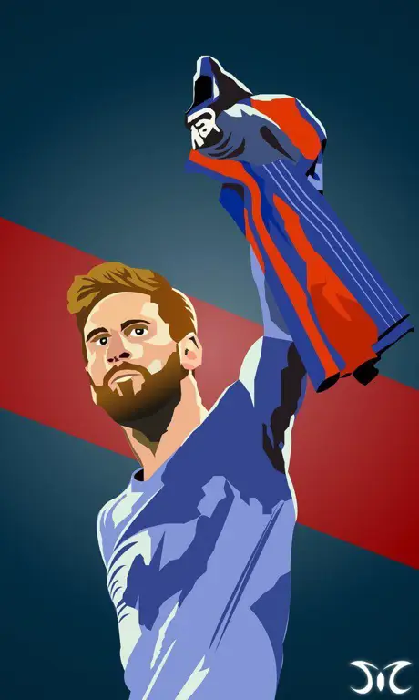 Seni Anime Sepak Bola Ilustrasi anime sepak bola yang keren