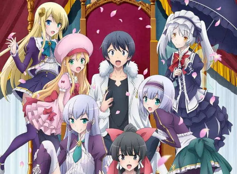 Menikmati Anime di Smartphone Gambar seseorang menonton anime di smartphone