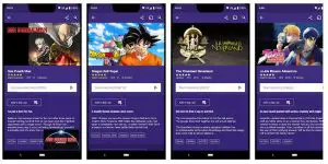 Perbandingan Aplikasi Streaming Anime Tabel perbandingan beberapa aplikasi streaming anime