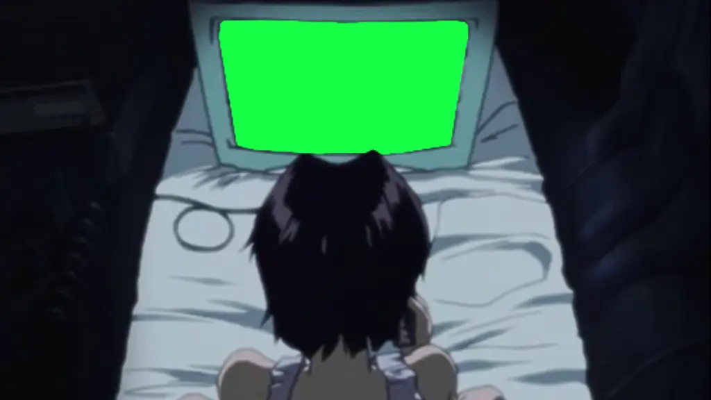 Pengalaman menonton anime yang menyenangkan Karakter anime menonton televisi