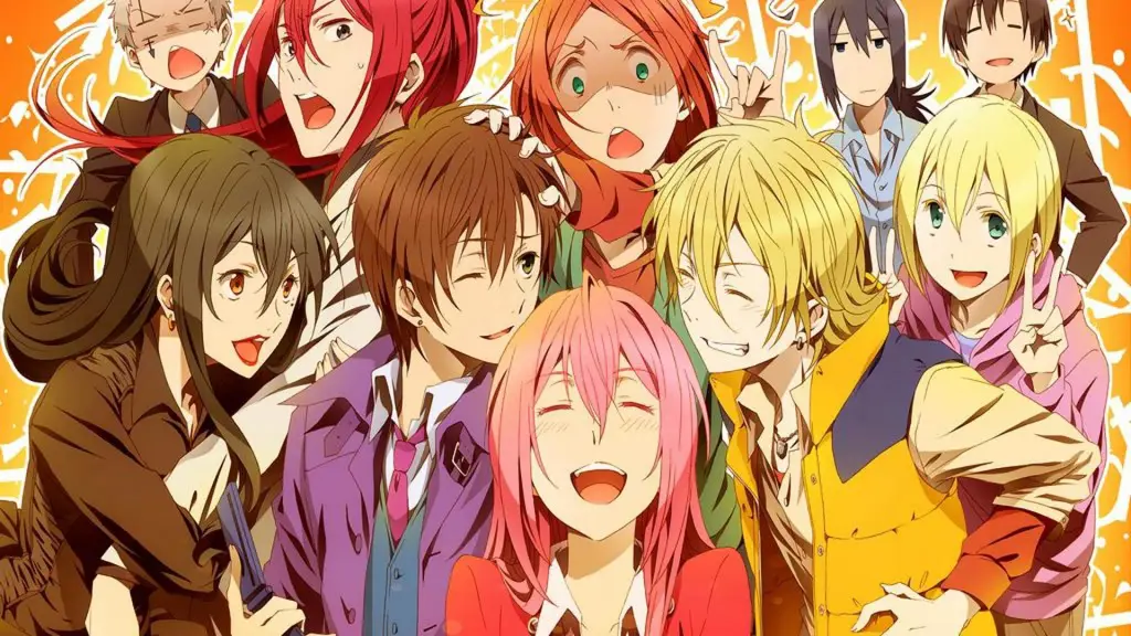 Menikmati Anime Bersama Teman Sebuah kelompok teman beragam yang menonton anime bersama