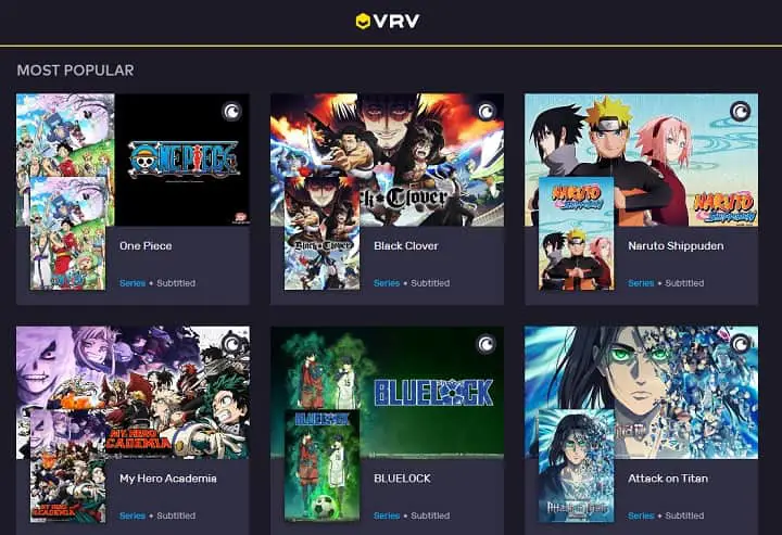 Nikmati pengalaman menonton anime terbaik Gambar antarmuka situs streaming anime