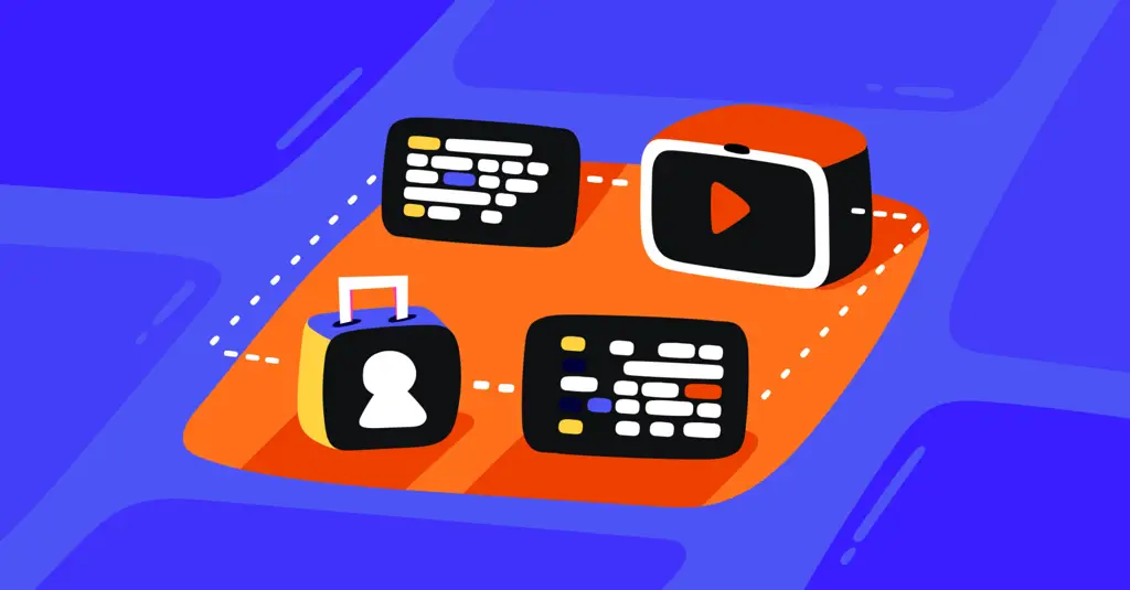 Ikon keamanan untuk streaming online yang aman