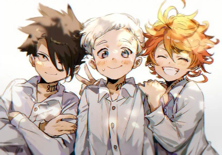 Menonton Anime Bersama Teman Penggemar anime sedang menonton bersama-sama dengan gembira