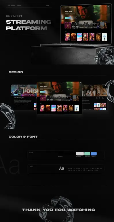 Contoh antarmuka platform streaming anime Antarmuka platform streaming anime