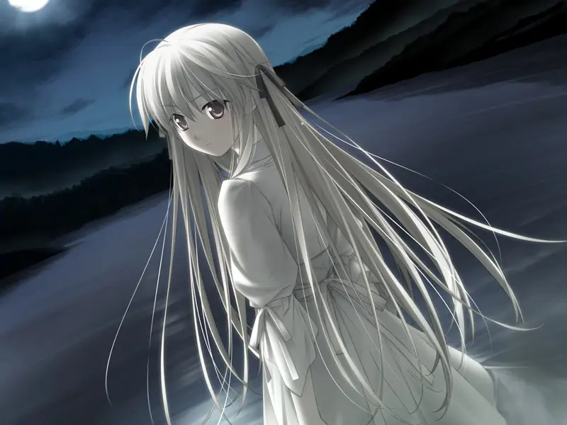 Karya seni utama dari Yosuga no Sora Gambar kunci dari anime Yosuga no Sora