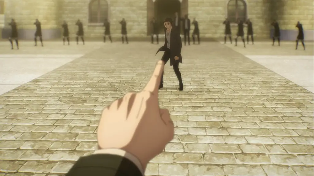 Gambar yang menggambarkan akhir dari Attack on Titan Season 4