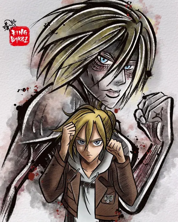 Karakter-karakter utama dalam Attack on Titan Gambar karakter utama Attack on Titan