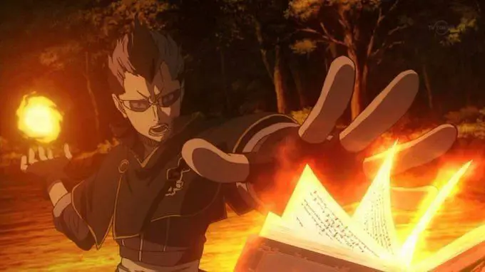 Pertarungan Sihir yang Menakjubkan Adegan pertarungan sihir yang epik dan penuh aksi dalam anime Black Clover.