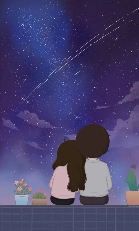 Pasangan Anime Romantis Gambar pasangan anime romantis