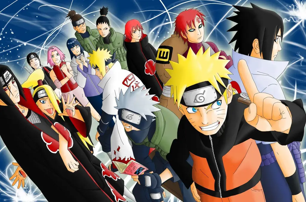 Karakter-karakter ikonik dalam serial Naruto Berbagai karakter dalam serial anime Naruto