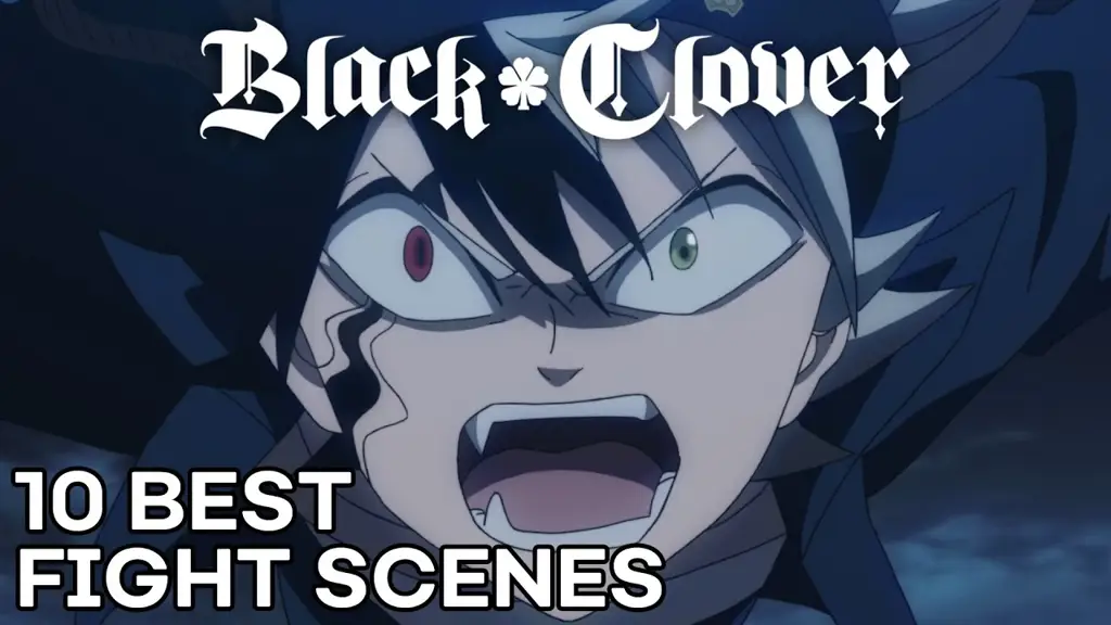 Pertarungan sihir yang spektakuler dan penuh aksi Adegan pertarungan yang epik dan menegangkan dalam Black Clover