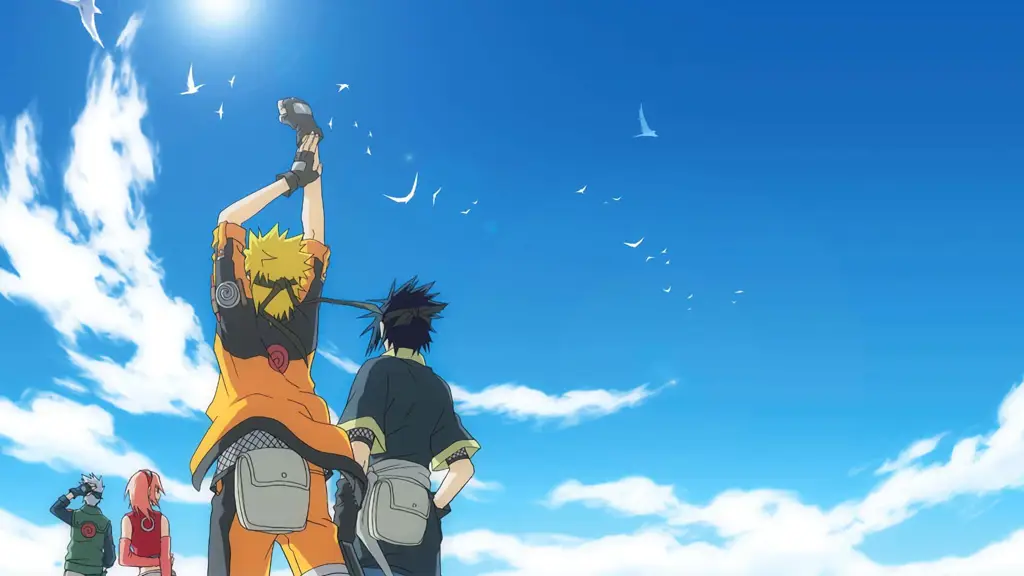Pemandangan indah di dunia Naruto Gambar pemandangan alam di dunia Naruto