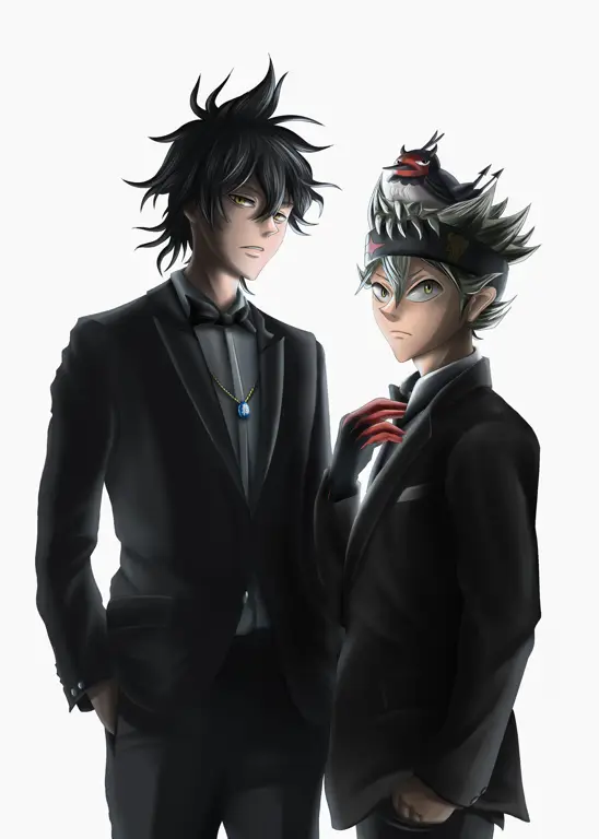 Persahabatan Asta dan Yuno yang kuat menjadi salah satu daya tarik utama anime ini Asta dan Yuno, dua tokoh utama dalam anime Black Clover