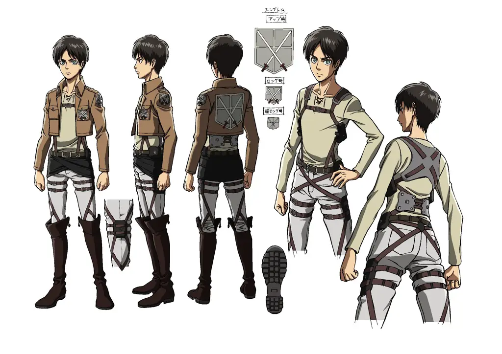 Para karakter utama Attack on Titan Karakter-karakter dalam Attack on Titan