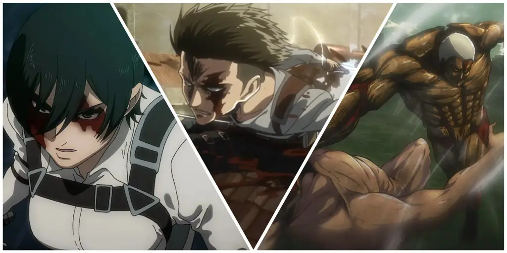 Puncak pertarungan di Attack on Titan Adegan pertempuran terakhir di Attack on Titan