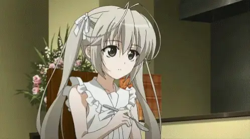 Adegan Menarik dari Yosuga no Sora Gambar adegan dari anime Yosuga no Sora