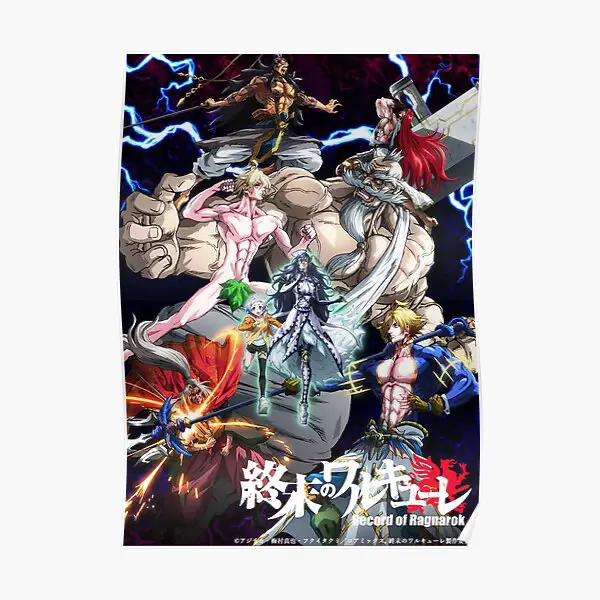 Saksikan Kehebatan Record of Ragnarok Poster promosi anime Record of Ragnarok