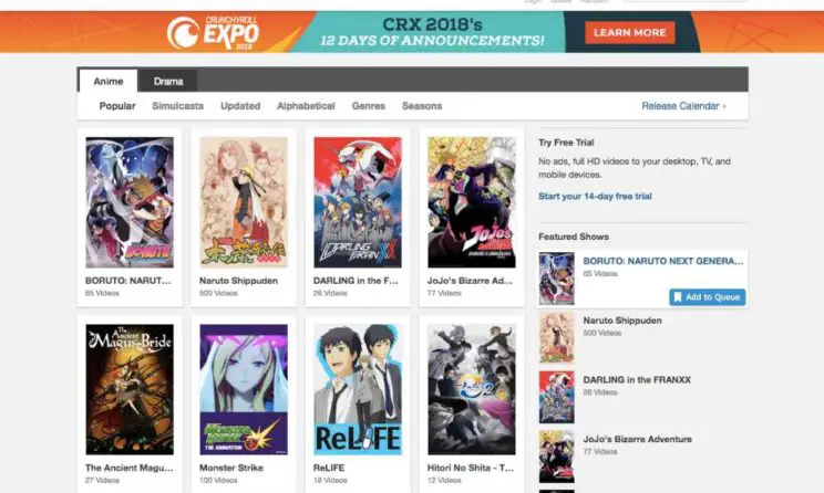 Perbandingan Situs Streaming Anime Bagan perbandingan situs streaming anime
