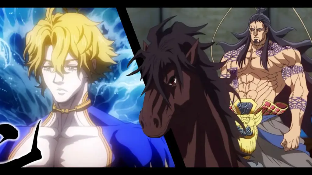 Pertempuran Epik Lu Bu dan Poseidon Pertarungan Lu Bu melawan Poseidon dalam anime Record of Ragnarok
