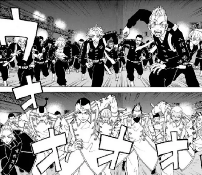 Adegan pertarungan menegangkan dalam anime Tokyo Revengers Adegan pertarungan seru dari anime Tokyo Revengers
