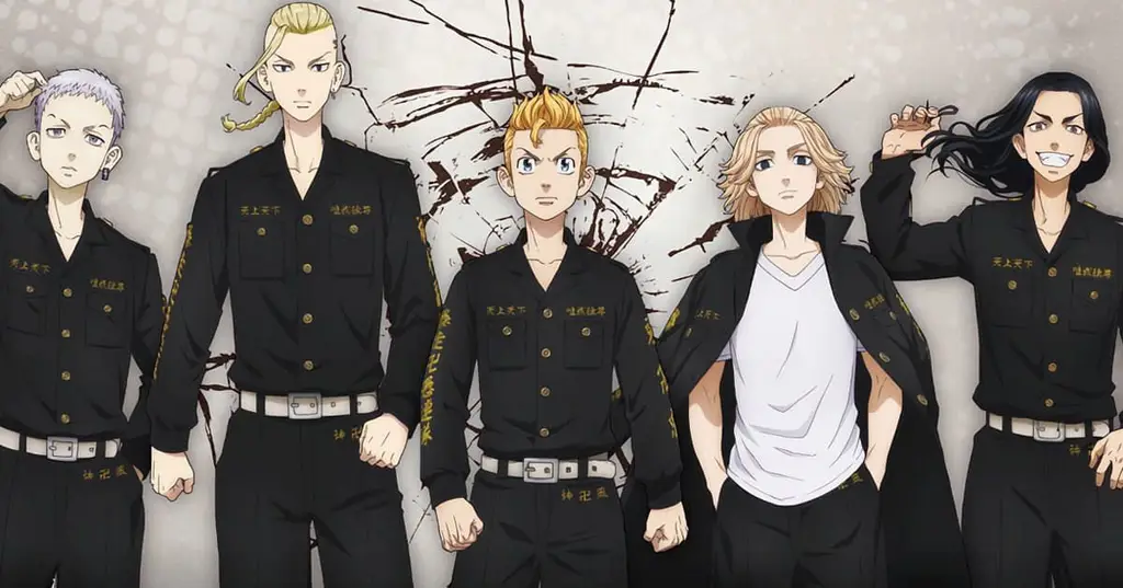 Karakter-karakter ikonik Tokyo Revengers Para karakter dalam anime Tokyo Revengers