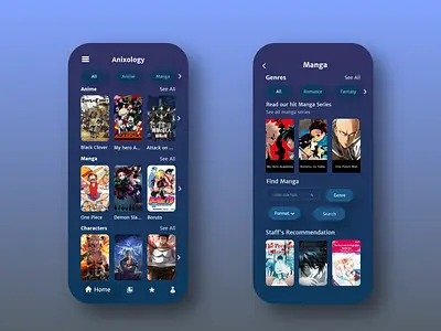 Pilih Aplikasi dengan Antarmuka yang Ramah Pengguna Perbandingan antarmuka aplikasi anime